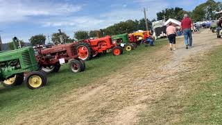 Frick Steam Traction Engine At Williams Grove Historical Steam Engine Association 2021 [upl. by Sliwa]