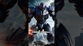 Witness the ultimate showdown as Megatron battles Godzilla in an epic clash of titans Who will [upl. by Ennaeerb]