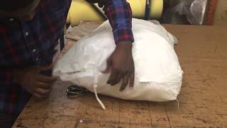 How to Restuff A Back Cushion  Replacement Cushions [upl. by Collen]