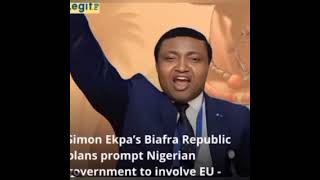 THE PRIME MINISTER SIMON EKPA LEAD BIAFRA PROTEST TODAY IN FINLAND WATCH [upl. by Burke]