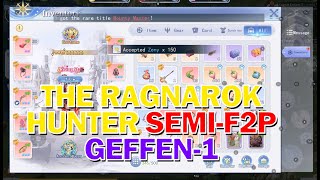 GEFFEN 1  SemispenderF2P Game Play 300K ps  TheRagnarok [upl. by Nylatsyrc]