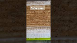 Grčka tortarecept u komentaru recepti torte grckatorta food recipe [upl. by Ynohtnaeoj]