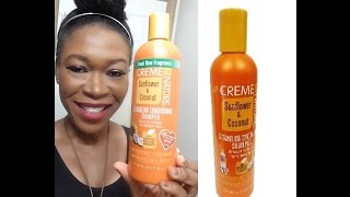 Creme of Nature Sunflower and Coconut Detangling Conditioning Shampoo [upl. by Nirek]