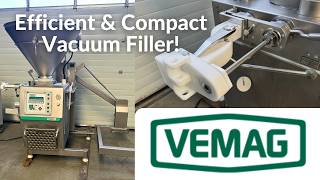 Vemag Robby 2  The Efficient Vacuum Filler for Small Businesses [upl. by Enelrahc]