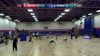 RSEQ Volleyball féminin 🏐 ÉdouardMontpetit  Outaouais 1042024 [upl. by Abbotsun]