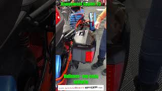 Rangement pour Spyder F3  Valises  Top Case  Tablette arrière  canam brp spyder ryker [upl. by Aaronson243]