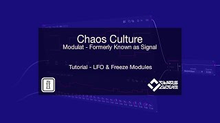 Ableton Live  LFO amp Freeze Modules Tutorial  Signal by Chaos Culture [upl. by Aitetel544]