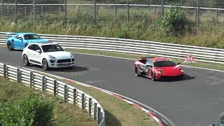 Nürburgring Touristenfahrten 2172019 Murciélago LP640 FLAMES GT2RS Weissach GT4CS BMWs [upl. by Fiore857]