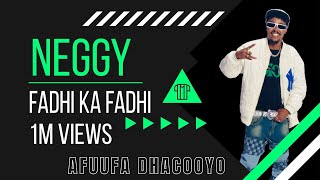 NEGGY FT SHARU FADI KA FADI OFFICIAL VIDEO 4K [upl. by Egon]