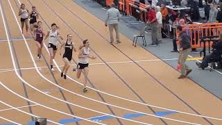 Emilee Heynen wins the 800m at the 2022 GPAC Indoor Championships [upl. by Nuoras]