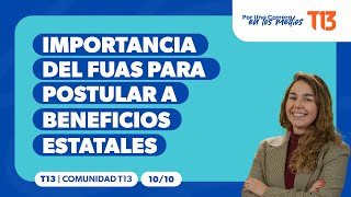 Entrevista sobre el FUAS a nuestra Directora Ejecutiva en Canal 13 [upl. by Yttap677]