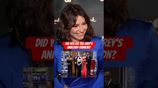 Chyler Leigh reacts to the Grey’s Anatomy Reunion at the 75th Annual Emmys greysanatomy [upl. by Lakin]