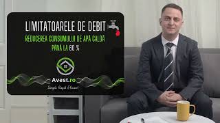 Reducerea consumului de apă caldă cu LIMITATOARELE DE DEBIT  Avestro [upl. by Frayne702]