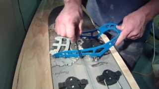 Karakoram Splitboard Binding Size Adjustment [upl. by Yetsirhc]