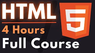 HTML Full Course for Beginners  Complete AllinOne Tutorial  4 Hours [upl. by Ecidna]