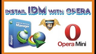 How To Install IDM Extension On Opera Browser Full Details [upl. by Polloch]