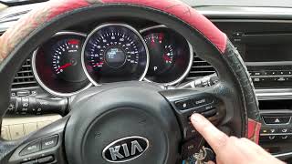 2015 Kia Optima Maintainence Reset [upl. by Oloap820]