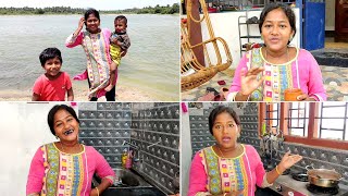 புது இடத்துல காலடி வச்சாச்சு  A day in our life  kadalai paruppu thuvaiyal  homemade tooth powder [upl. by Nosredna245]