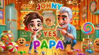 Johny Johny Yes Papa  ToonPoemMagic4Kids Nursery Rhymes amp Kids Songs [upl. by Gittle]