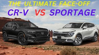 2024 Kia Sportage vs Honda CRV The Ultimate Compact SUV Showdown [upl. by Cornwell7]