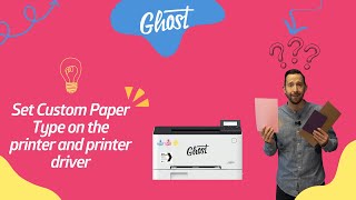 Set a custom paper size in your Canon LBP623cdw printer [upl. by Ainivad]