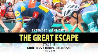 Extended Highlights  Stage 18  Tour de France 2023 [upl. by Deryl]