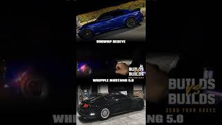 Whipple Mustang GT Vs Hellcat Redeye shorts [upl. by Notsahc316]