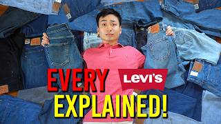 COMPLETE Guide To Levis Jean 30 Fits Explained [upl. by Orsola]