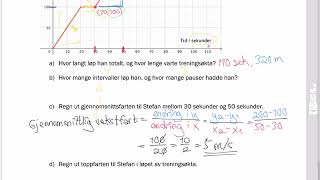 2P2PY Gjennomsnittlig vekstfart i en praktisk oppgave [upl. by Yurt]