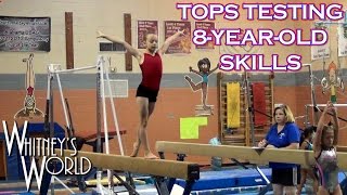 TOPS Skills Testing  8YearOld Whitney Bjerken [upl. by Okire]