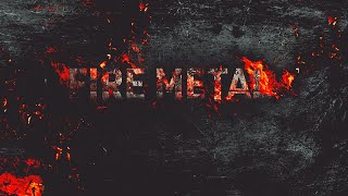 How to Create Fire Burning on Metal Text Effect Photoshop [upl. by Eirrac]