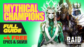 ⚔️🔥Mythical Champions Raid Siegfrund Gharol Arbais🔥 Full Guide amp Overview  Raid Shadow Legends [upl. by Abbot562]