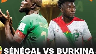 Sénégal vs Burkina Faso qualification CAN Marocco 2025 [upl. by Ephrem]