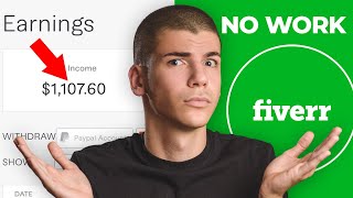 How To Make Money on Fiverr Without Skills 2024 [upl. by Lielos]