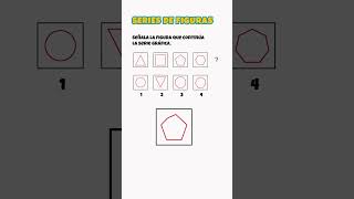 Cómo Resolver Ejercicios de Series de Figuras Geométricas  Ejemplo Explicado [upl. by Schacker648]