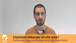 Comment héberger un site web [upl. by Bernetta880]