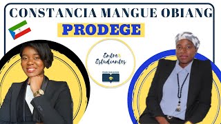 ENTREVISTA a Constancia Mangue Obiang  PRODEGE  Guinea Ecuatorial Entre Estudiantes Ep 10 [upl. by Wenn]