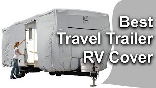 10 Best Travel Trailer RV Cover Reviews [upl. by Aglo]