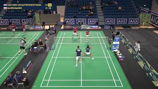 Match point  Van Der Lecq  Tirtosentono vs Mairs  Mairs  WD SF  Irish Open 2023 [upl. by Anyehs]