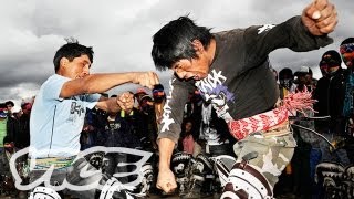 Takanakuy Fistfighting in the Andes [upl. by Losse584]