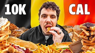 Eating 10000 Calories in One Day  Belgium Edition [upl. by Balough]