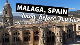 What You Need to Know Before You Go to Malaga  First Trip to Malaga Spain [upl. by Trebla]