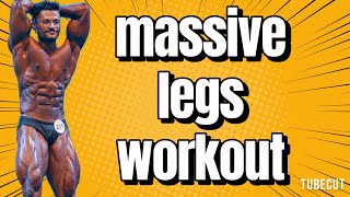 Ultimate Leg Day Workout Building Massive Quadriceps 💪 [upl. by Zavala]