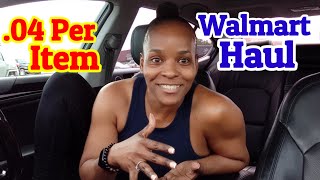 Walmart Haul  04 Per Item [upl. by Ginsberg]