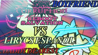 FNF CORRUPTION REBOOT SALVATION EVIL DADDY DEAREST VS BF LIRYCS ESPAÑOL [upl. by Laughton745]