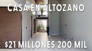 Espectacular casa en Altozano Querétaro 21 millones 200 mil pesos [upl. by Lang]