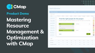 Product Demo Mastering Resource Management amp Utilization with CMap [upl. by Vivien]