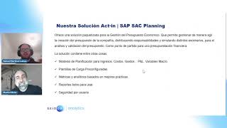 Cómo planificar tu éxito económico ActIn SAC Planning [upl. by Reklaw685]