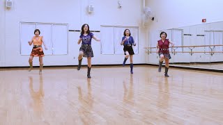 Outta Love  Line Dance Dance amp Teach [upl. by Synned]