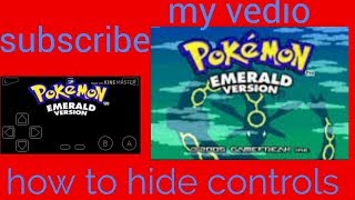 How to hide control in myboy or other emulator [upl. by Naihtsirc]